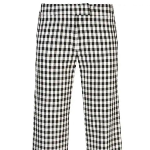 Derek Lam 10 Crosby Gingham Cropped Trousers